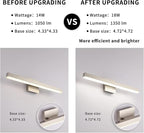 Joossnwell LED Bathroom Vanity Lighting Mirror Front Makeup Lights Fixtures - Image 8