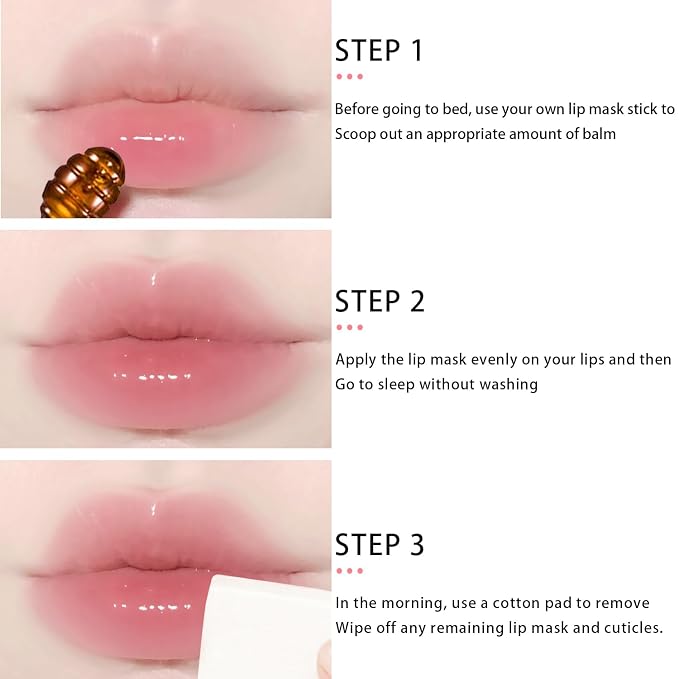 3 PCS Bee Honey Pot Lip Balm & Mask Set A - Image 7