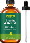Breathe & Refresh — A 100% Pure Essential Oil Blend Cool-Crisp Blend that Makes by Unknown
