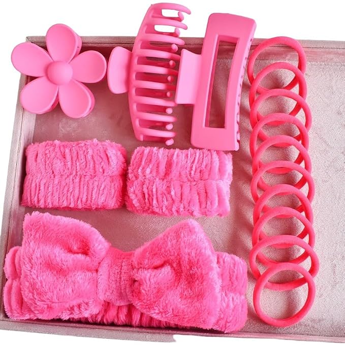 16pcs Skincare Headband Set, Headband Set by Zaritaffy