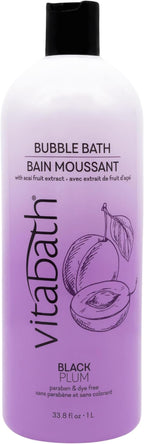 Vitabath Black Plum Bubble Bath Rich Foaming Soak by Vitabath