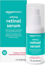 Amazon Basics Retinol Serum for Face, Pore Minimizer, Fast Absorbing Formula by AmazonBasics
