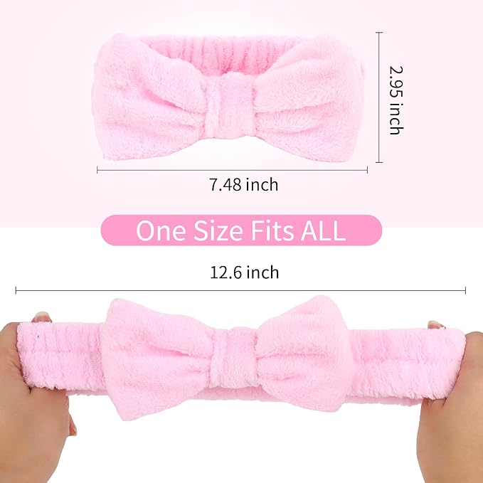 8 Pack Spa Headband for Washing Face - Image 5