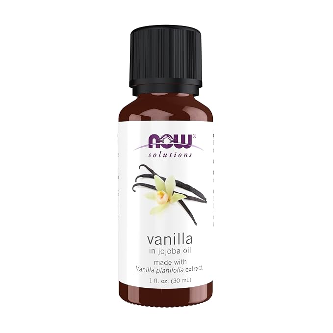 NOW Foods Essential Oils, Vanilla Oil, Blend of Pure Vanilla Bean Extract in by NOW