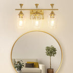 Bathroom Light Fixtures, Brushed Gold Vanity Lights - Image 3