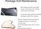 MagEnergy Gua Sha Tool Pure Copper Scraping Facial Massager Guasha Board - Image 2