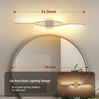 Joossnwell Bathroom Vanity Light Modern Bathroom Lighting Fixture Over Mirror - Image 5