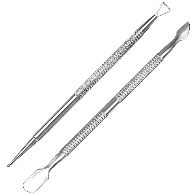 Manicure Kit for Women, 2-Piece Stainless Steel Nail Tools by HIFAU