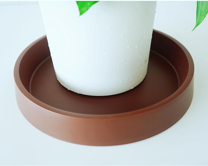 1 Pack Plant Saucer Tray for Ceramic Plastic Pots, 6 inch Plant Saucers for - Image 5