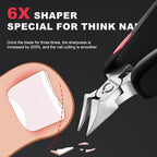 Toe Nail Clipper for Ingrown or Thick Toenails, Toenails Trimmer and - Image 2