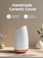 InnoGear 150ml Ceramic Oil Diffuser, Handcrafted Stone Essential Oil Diffuser - Image 7