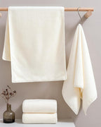 sakano Microfiber Bath Towel Set Ultra Soft Absorbent Speedy Drying Fade - Image 2