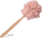 Pink Loofah with Handle by RASDDER