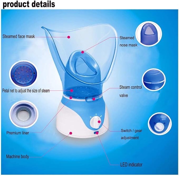 Facial Steamer Hot Mist Home Sauna Face Humidifier - Image 5
