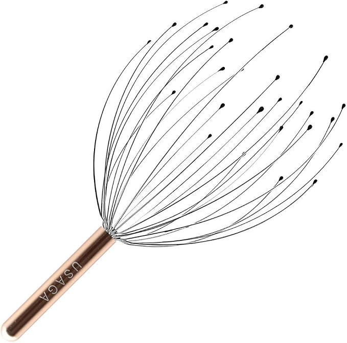 USAGA 28 Fingers Head Scratcher, Head Massager, Scalp Massager - Image 9