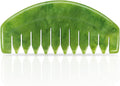Gua Sha Comb, Natural Guasha Stone Jade, Head Scalp Caring Massage Comb by LEOSENSETOOLSFORYOU