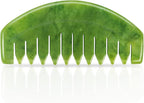 Gua Sha Comb, Natural Guasha Stone Jade, Head Scalp Caring Massage Comb by LEOSENSETOOLSFORYOU