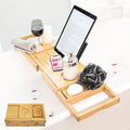 Foldable Bathtub Tray Caddy by Monsuri