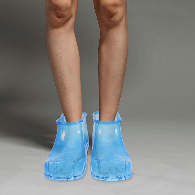 FRCOLOR Foot Soaking Shoes Portable Foot Spa Slippers - Image 5
