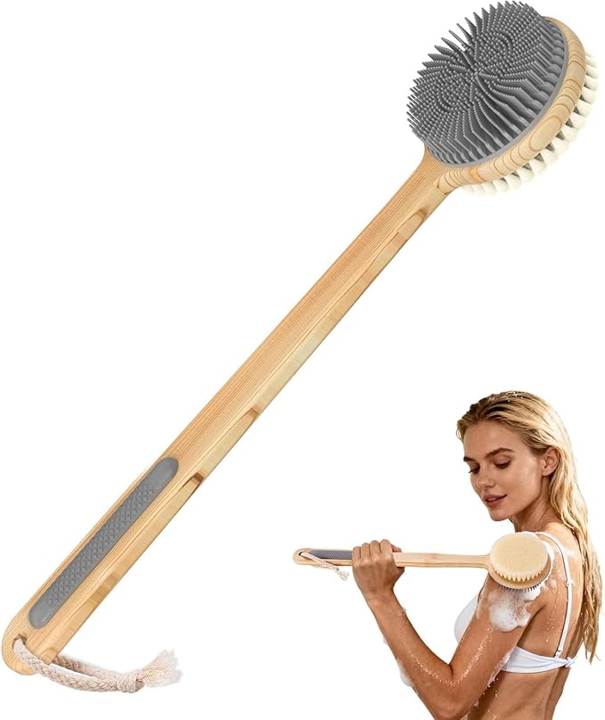 Back Scrubber for Shower by -100SoftSilicone-