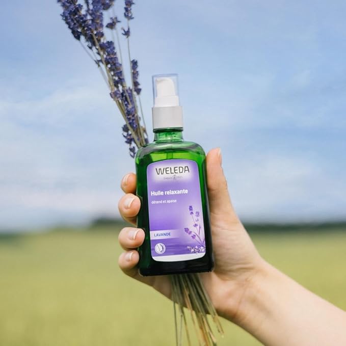 Weleda Relaxing Lavender Body & Beauty Oil, 3.4 Fluid Ounce - Image 4