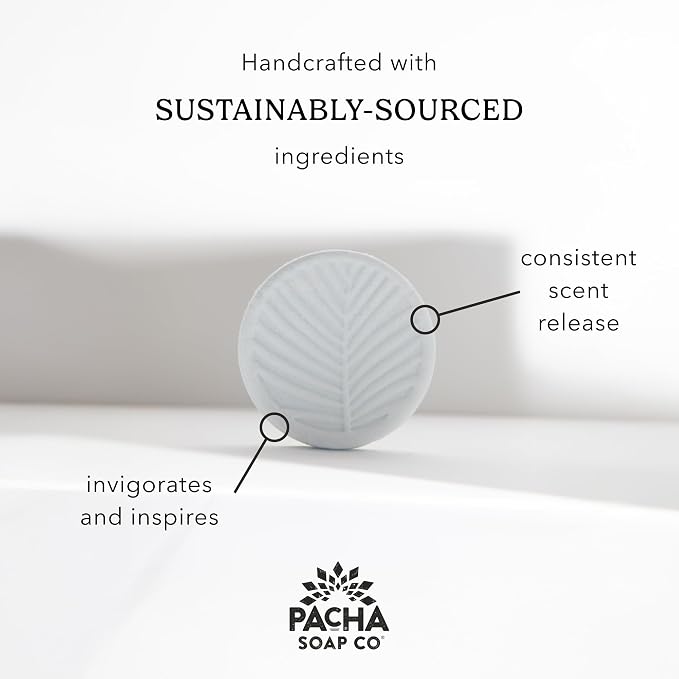 Pacha Soap Co. Shower Steamers – Breathe, Eucalyptus & Peppermint Scent - Image 7