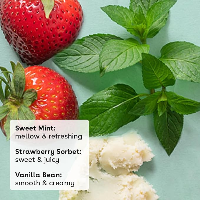 eos 100% Natural & Organic Lip Balm Trio- Vanilla Bean, Sweet Mint, & - Image 2