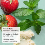 eos 100% Natural & Organic Lip Balm Trio- Vanilla Bean, Sweet Mint, & - Image 2