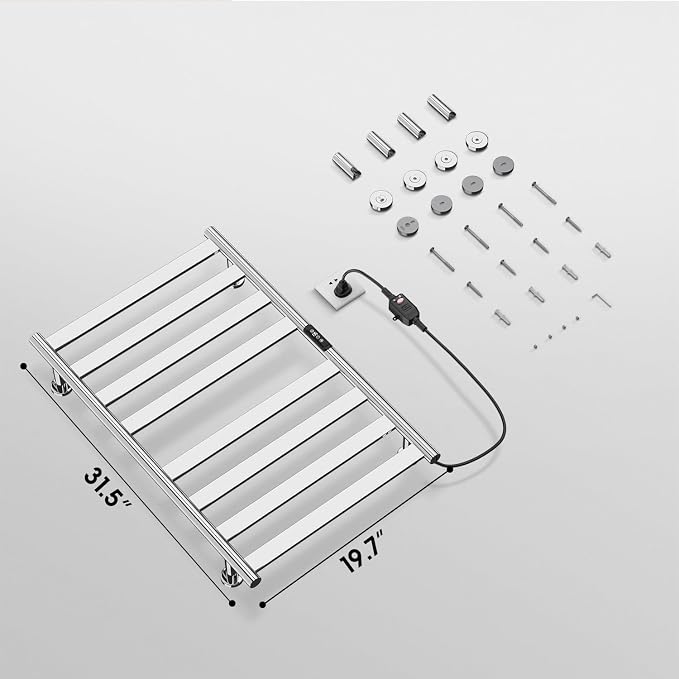Towel Warmer, 304 Stainless Steel Towel Warmer Rack - Image 5