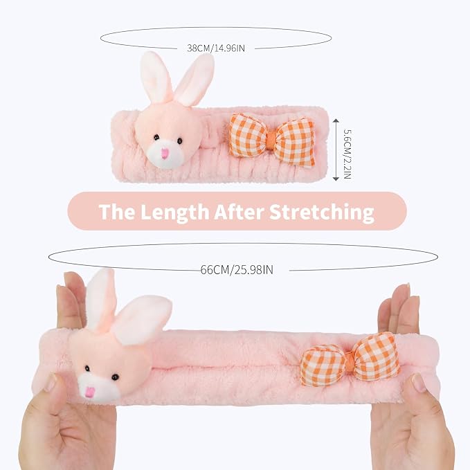 PERFECTSIGHT Kawaii Headband for Spa, Washing Face, Party - Image 6