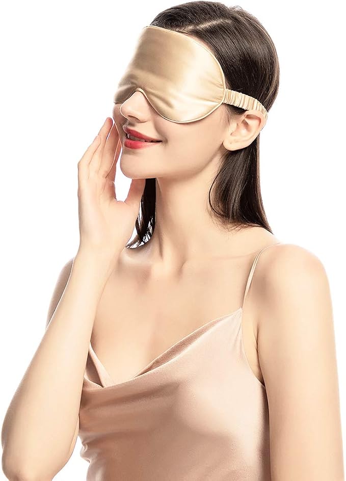 Mulberry Natural Silk Sleep Mask - Image 6
