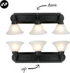 Design House 589796 Millbridge Vanity Light Dimmable - Image 9