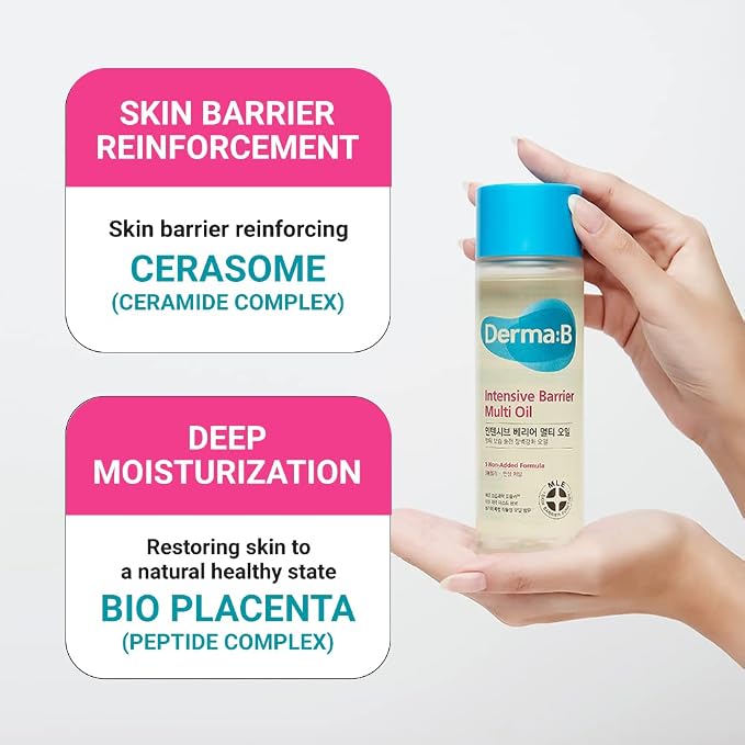 Derma B | Intensive Barrier Multi Body Oil | Moisturizing Non-Sticky Multi-Use - Image 4