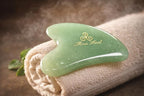 Jade Gua Sha Facial Tool – Guasha Face Massage Tool Lymphatic Drainage Massager - Image 2