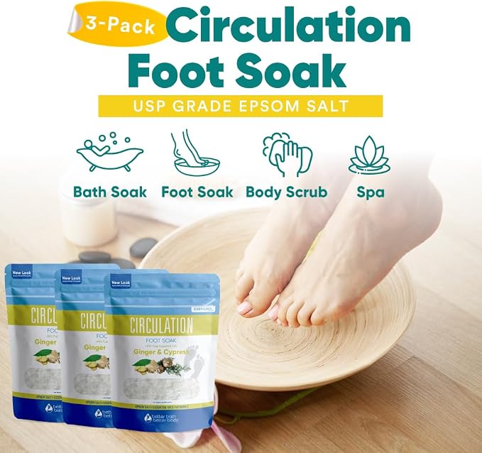 Circulation Foot Soak Foot Soaking Epsom Salts - Image 4