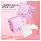 100 PCS Foam Eye Pads for Lash Extensions, 2.76" Under Eye Pads for Eyelash - Image 7