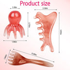 3 Set of Scalp Massager Tool, Manual Scalp Massagers, Head Spa Equipment - Image 2
