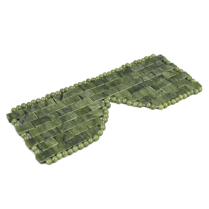 Jade Eye Mask, Large Facial Cooling Mask by LazyGa