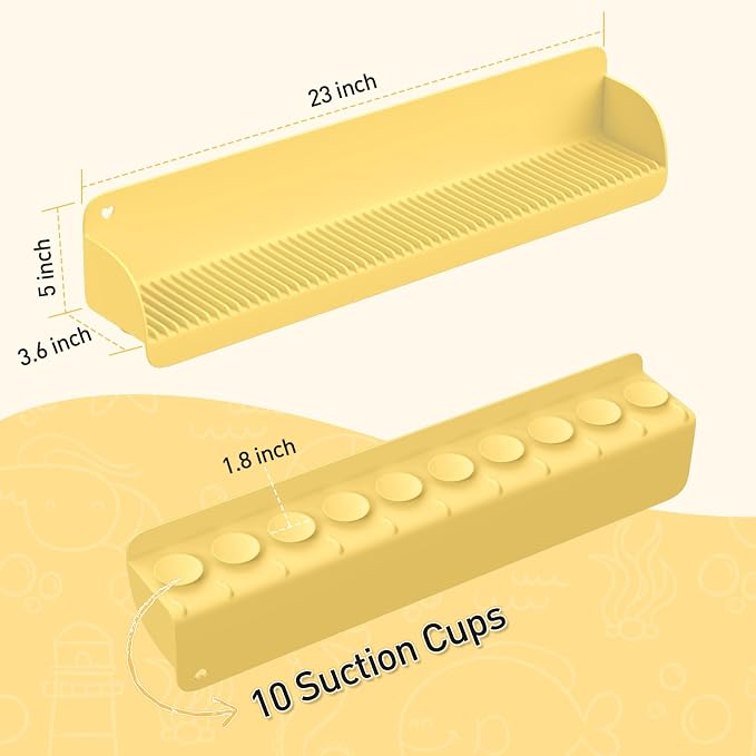 24 Inch Bathtub Splash Guard - Image 2