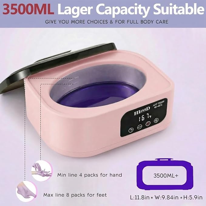 Paraffin Wax Machine for Hand and Feet，Touchscreen Paraffin Wax Warmer - Image 3
