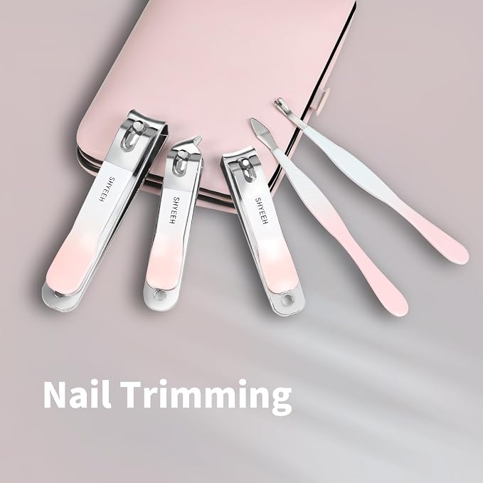 Manicure Set, Portable Mini Manicure and Pedicure Kit, Travel Grooming Nail Kit - Image 4