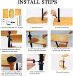 Bathtub Tray, 3 Layer Bathtub Tray Table - Image 6