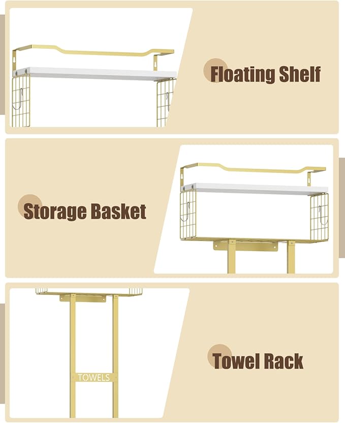 Aetyord Towel Racks for Bathroom - Image 5