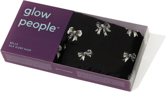 Glow People Silk Sleep Mask – 100% Mulberry Silk Eye Mask - Image 3