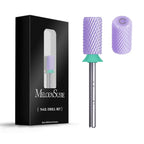 MelodySusie Ceramic Nail Drill Bits, 3/32'' Chamfer Flat Top Large Barrel Bits by MelodySusie