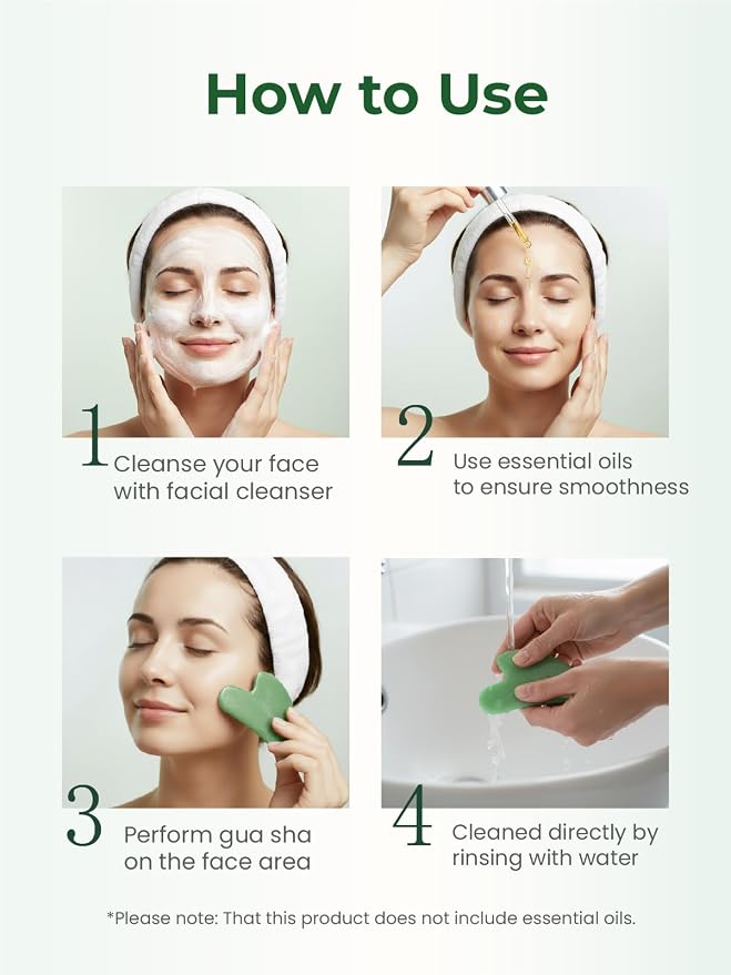Gua Sha Facial Tools, Guasha Tool - Image 4