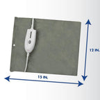 TheraCare Deluxe Heating Pad | Moist & Dry Heat | Four-Heat Settings | Sore - Image 6