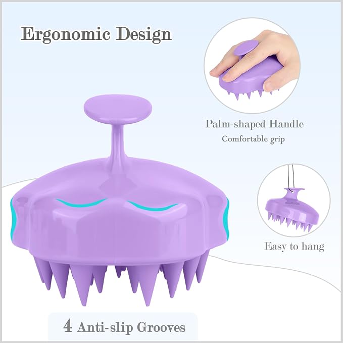 FREATECH Hair Scalp Massager Shampoo Brush - Image 2