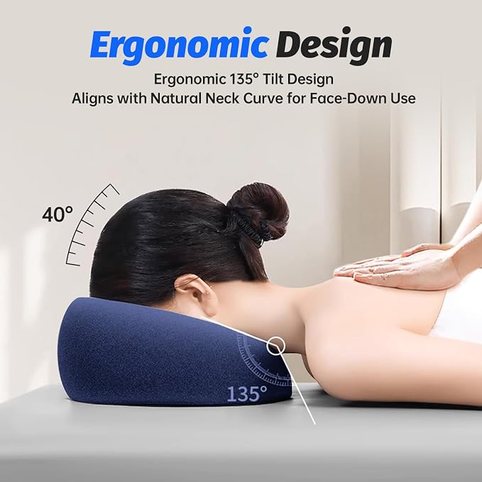 xiaomubiao Face Down Pillows for Massage Table, Massage Headrest for Bed - Image 4