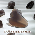 rosenice Gua Sha Facial Tools Gua Sha Agate Stone - Image 2